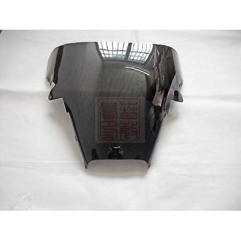 Pare-brise neuf pour moto Honda VFR800 VFR 800 1998-1999 2000 2001 98 99 00 01 ABS, noir fumé, haute qualité. (1/3)