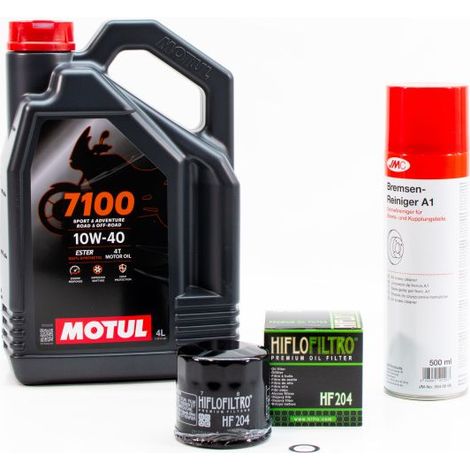 Kit Entretien Vidange Standard pour HONDA ST 1300 Pan European de 2002 à 2008 - MOTUL 7100 10W40 4L