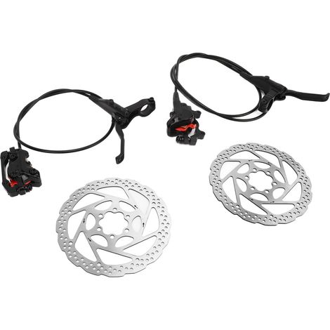 1 Paire de Freins à Disque Hydrauliques pour Vélo Tout Terrain, 2 Pistons en Alliage Léger (1/5)