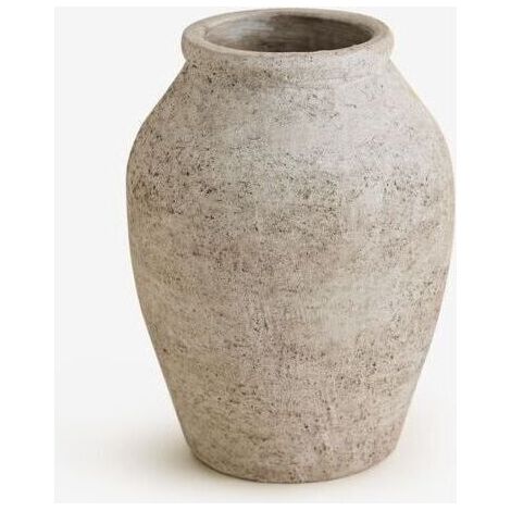 Vase 25 cm Freda en céramique SKLUM Beige Crème