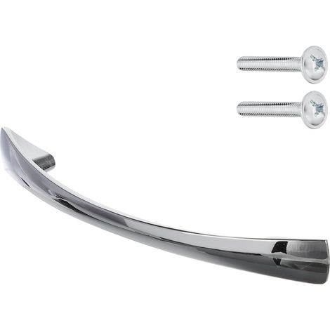 Riex XH09 96 mm Möbelgriff aus poliertem Chrom (1/4)