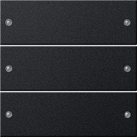 Gira Set bilancieri 3f System 55 Nero m(vern.) [2183005], 2183 005