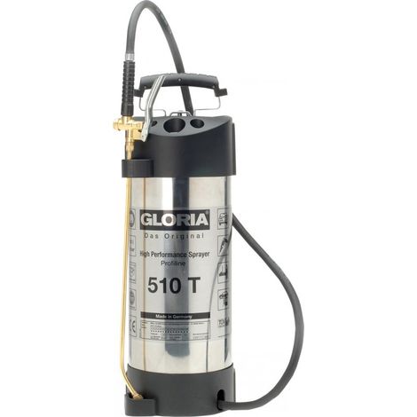 Gloria 510 T Profiline Pulverizador Acero Inoxidable 10 L (1/2)