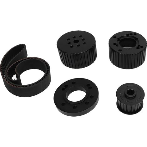 Kit courroie striée 1.5 pouce largeur PC2258 remplacement pour moteur Big Block 383 400 413 440 noir (1/5)