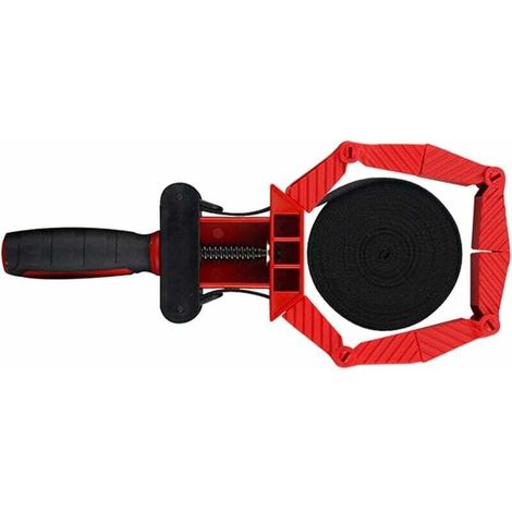 Woodworking Band Strap Clamp Adjustable Ratchet Clamps with Wear-Resistant 4M Straps Angle Band Clamp Mitre Vise Tool for Woodworking (1/5)