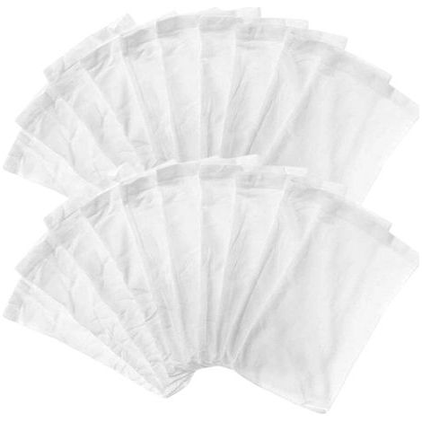 Chaussette Skimmer Piscine, 20Pcs Pool Skimmer Socks Filtre Skimmer Piscine, Prefiltre Skimmer Nylon Élastique, Réutilisable Chaussette Filtre Piscine Protégez La Piscine Propre,Feuilles,Écume (1/5)