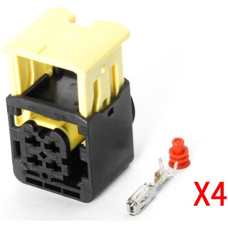 1-1418390-1 Usage domestique 1-1703818-1 Applicable au faisceau de câbles du contrôleur de capteur d'oxygène et d'azote New Energy (1/4)