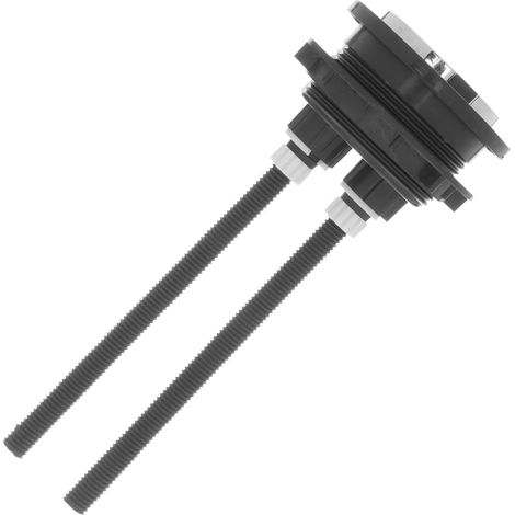 Bouton Double Chasse pour Réservoir, Noir (1/5)