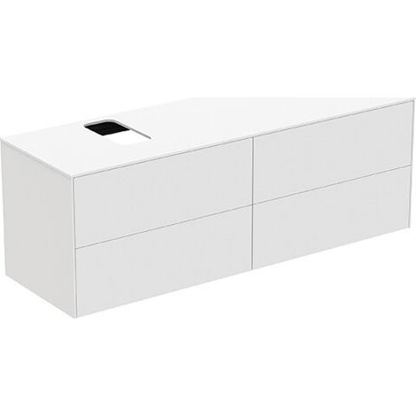 IDEAL STANDARD T3989Y1 Meuble bas WT Conca, 4 tiroirs (1/2)