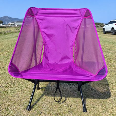 Chaise de camping pliante lune rose ultra légère 560 g 560 36 × 12 × 12 cm 800 g – Livraison gratuite