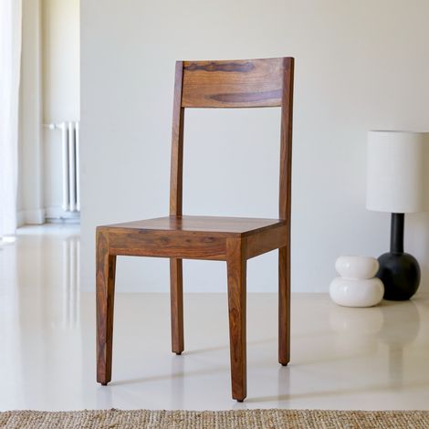 Tikamoon Mezzo Chaise en palissandre H 95 cm × L 45 cm × P 45 cm (1/5)