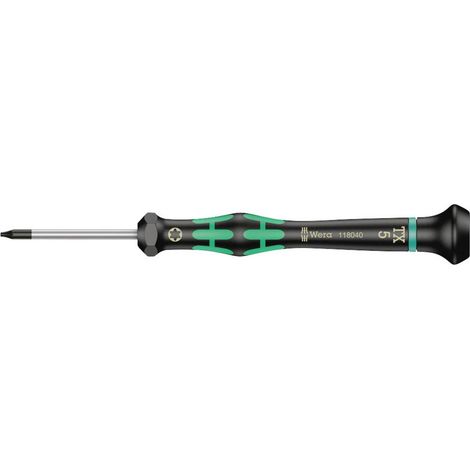 Wera 2067 Elettronica e meccanica di precisione Cacciavite Torx Dimensione (Cacciavite) T 5 Lunghezza della lama: 40 mm