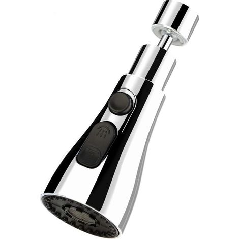 Aireador de grifo, aireador de grifo de cocina giratorio de 360°, filtro ahorrador de agua de 3 modos, ahorrador de agua para grifo M22 M24, adaptador de grifo externo para cocina y baño. (1/5)