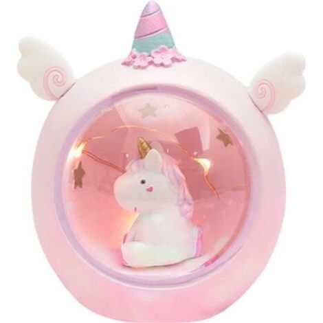 (rose) Licorne - Dessin animé - Résine - Enfants Cadeaux Jouets Fille Enfant (1/4)