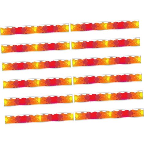 Bordures Magnétiques pour Tableaux Blancs 12pcs Pvc Décoratives Bordure de Tableau D'affichage Remplaçable, Bordure Magnétique pour Tableau Noir, Rentrée Scolaire (1/5)