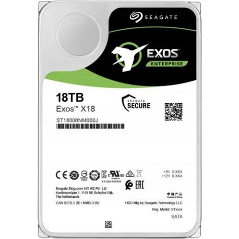 18TB Seagate Exos X18 ST18000NM000J 7200RPM 256MB (1/5)