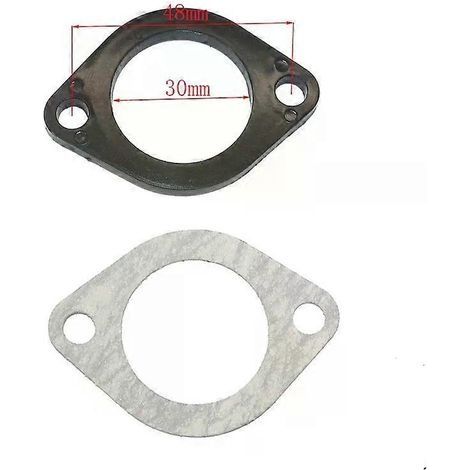 PZ26 PZ27 PZ30 Carburateur 26 mm 30 mm ISOLATEUR DE CARBURATEUR JOINT DE CARBURATEUR Entretoise de collecteur d'admission 6 mm JOINT TORIQUE ENTRETOISE Joints VTT Kart (1/4)