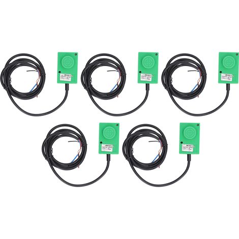 Lot de 5 détecteurs de proximité 2 fils normalement ouvert interrupteur d'approche 90-250V CA 2A pour détection (1/5)