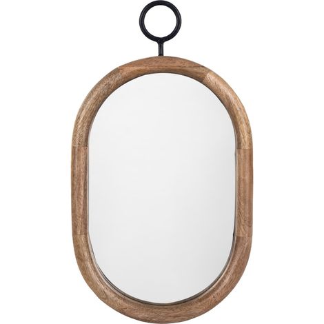Kleiner dekorativer Wandspiegel, modernes Design, ideal für Badezimmer, Schlafzimmer, Zuhause und Büro