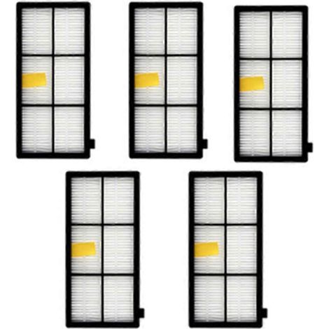 Pour Sweeping Robot Accessoires 800 Filtre 860 880 High Efficiency Filtre Accessoires 5pcs (1/5)