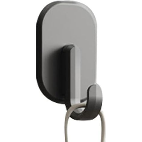 Magnetic Fridge Hook Set of 4 Powerful Magnetic Hooks No Drilling Required Strong Magnet 6.4x3.8 Cm Tool Hooks for Kitchen Bathroom Locker Keys - (1/5)