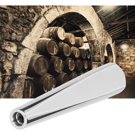 Poignée de robinet pour bière pression 3/8 en acier inoxydable - Remplacement robuste et durable (1/5)