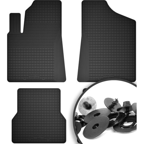 Tapis en caoutchouc + butées pour : Skoda Felicia berline, break (1994-2001) (1/5)