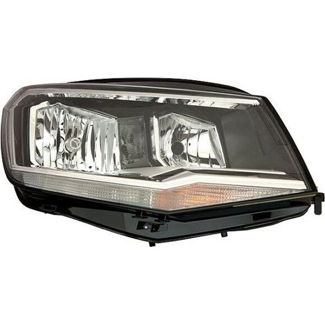 Phare avant droit H7 fond chromé Volkswagen Caddy 4 2015-2020