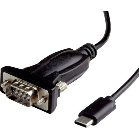Value Câble USB-C Fiche mâle VGA 9 pôles, USB-C® mâle 1.80 m noir 12.99.1162