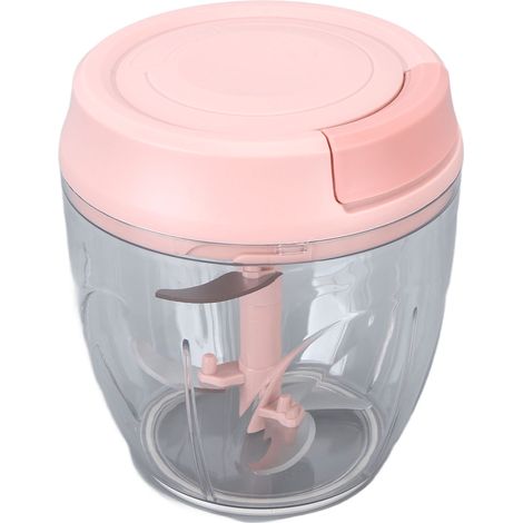 Mini hachoir à ail rapide et efficace, design ergonomique, fond antidérapant confortable, ustensile de cuisine pour la cuisson L (1/5)