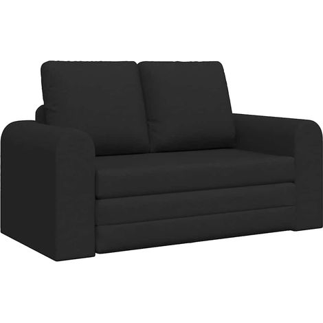 Canapé Sofa-Lit 60cm Noir tissu