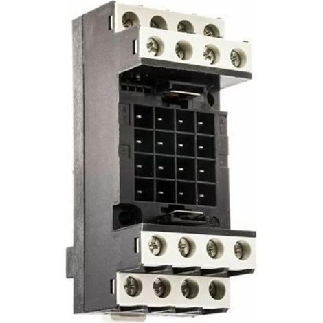 Telemecanique RHZ21 Zelio Relay RH base - front wiring - connection by screw terminals