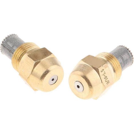 Compatible avec 2 buses de brûleur à mazout creuses, raccord fileté extérieur 9/16 25-26 (1/5)