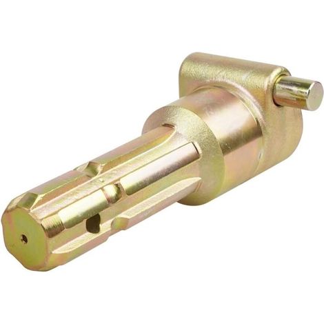 Rallonge de prise de force femelle, 1-3/8" 6 dents pour tracteurs jusqu'à 70 pour HP - Adaptateur de rechange robuste compatible avec les arbres de prise de force standard, OEM Spec S (1/5)