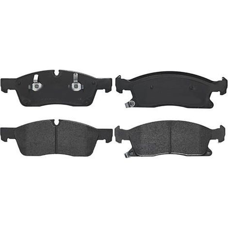 KIT PASTIGLIE FRENO ANTERIORI compatibile con DODGE DURANGO (WD) / PASTIGLIE FRENANTI AUTO OEM P37017 , / SOSTITUZIONE DIRETTA / BASSA POLVERE / SILENZIOSO
