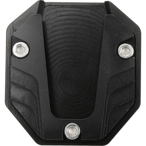 Plaque de support de béquille latérale de moto haute résistance, accessoire de support noir (1/5)