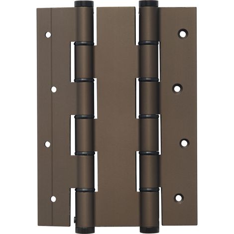 Pendeltürband doppelt wirkend, Rollen ø 16 mm,Höhe 180 mm,Alu dunkelbronze elox.
