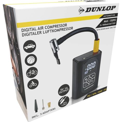 Dunlop Compresseur Noir H7xl5.5xL15cm (1/2)