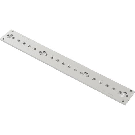 Bohrschablone für Holzbearbeitung aus Aluminiumlegierung, 3-in-1-Bohrführung, Stanzschablone mit Positionierstange (1/5)