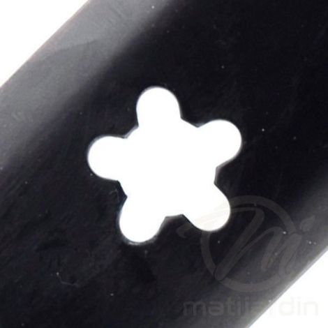 Lames tondeuse - AYP/Roper, Husqvarna - Modèle 49 cm - 2 lames - Mulching - Références 138497, 127842 (1/4)