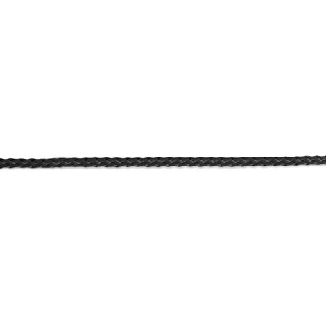 Bobine de Corde Polypropylène Tressée 200 kg Ø 4 mm x 100 m Noir