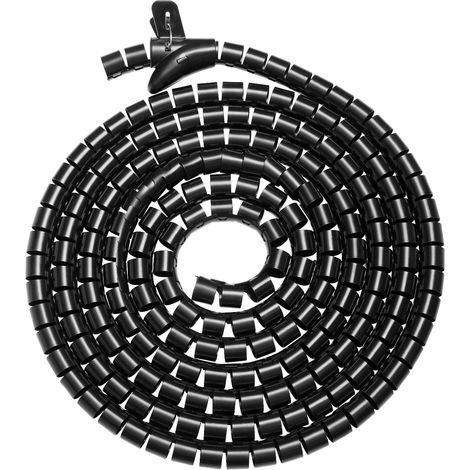 Digitus Gaine spirale plastique, PET noir flexible (L x l x H) 5 m x 30 mm x 30 mm 1 pc(s) DA-90508 (1/5)