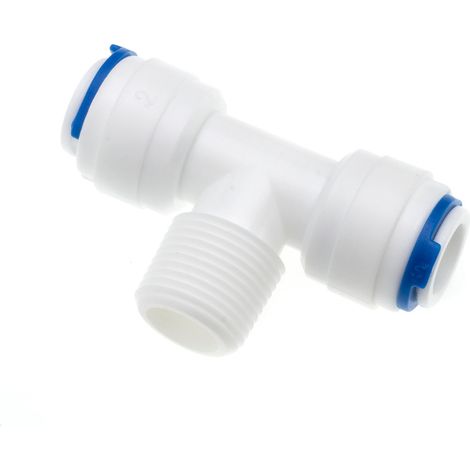 Connettore a T Fast 3/8” F – Filetto 3/8” M - Fast 3/8” F STI