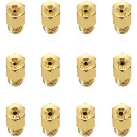 12pcs Gicleur Carburateur pour mikuni VM pour tm 90-200 12pcs (1/5)