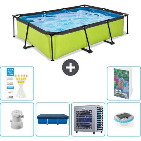 Exit-toys Piscina Exit Rectangular - 300x200x65 cm - 7-piezas  S175 (1/5)