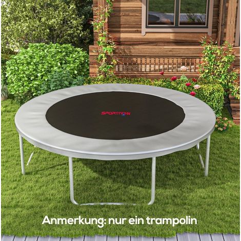 Toile de saut de rechange pour trampoline rond Ø 323 cm, 72 anneaux en V, orange, DESVIAE (1/5)