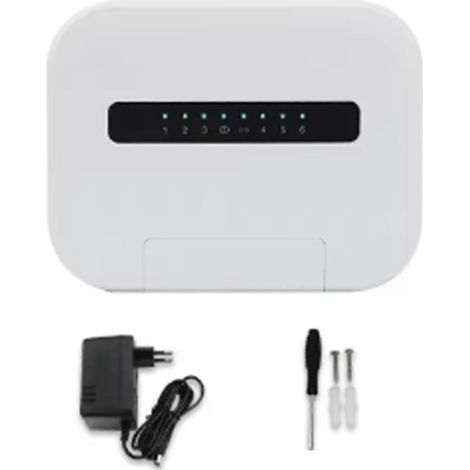 6 Station Tuya WiFi intérieur intelligent arroseur contrôleur système d irrigation télécommande par Phone pour EU (1/5)