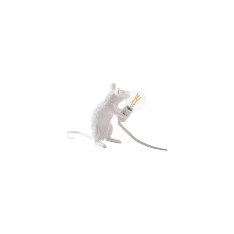Lampe de table en résine forme de souris, lampe de chevet – (1/5)