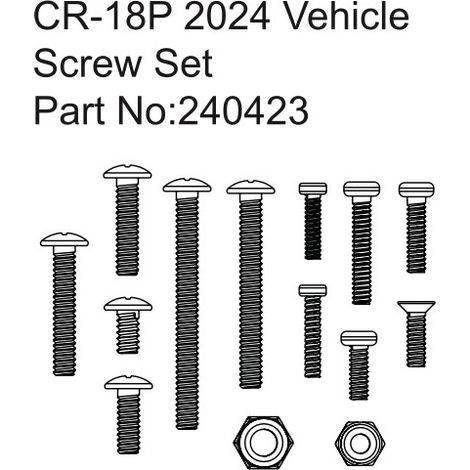 CR-18P 2024 Vehicle Screw Set
