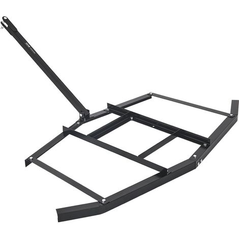 1670 mm herse traînée remorquable, râteau niveleur pour allée de gravier, compatible VTT UTV tracteur tondeuse (1/5)
